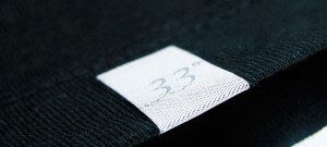 étiquette de marque tissée sur vetement 33 sud