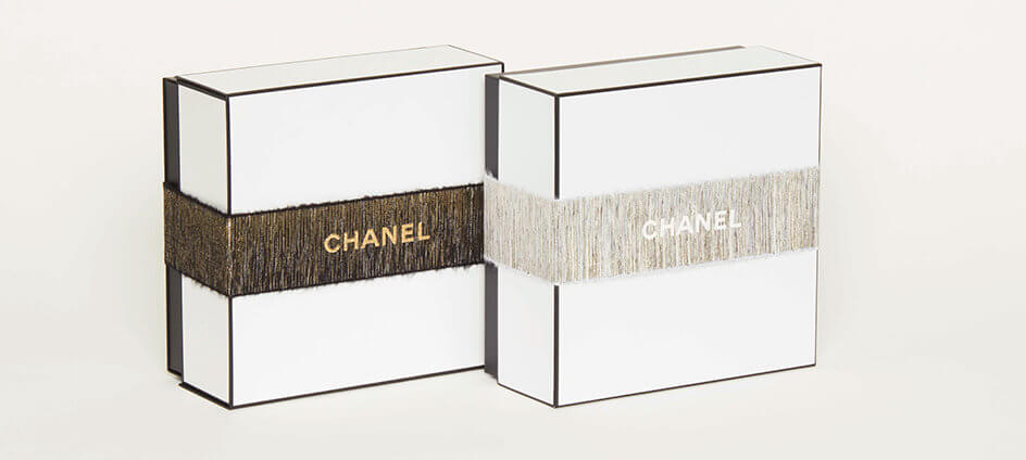 Chanel box with Chanel ribbon  Chanel box, Chanel, Clothes design