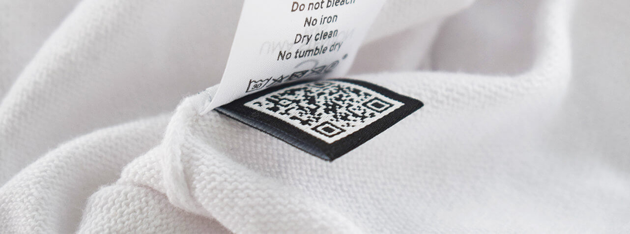 Une étiquette textile pour la traçabilité de votre produit