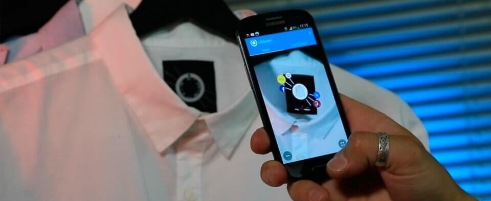 LABEL or textile accessories + AUGMENTED REALITY