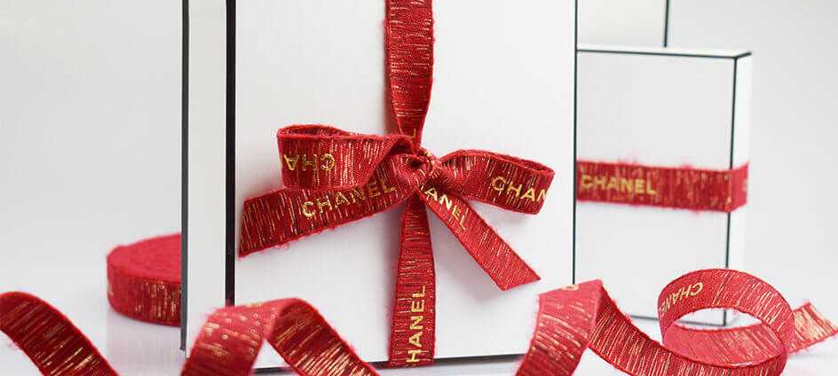 Chanel New Year's Gift Wrapping Supplies