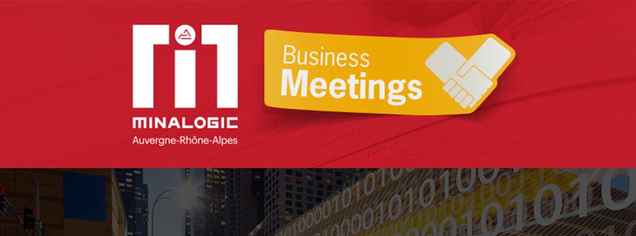 Minalogic, business meetings on digital technologies
